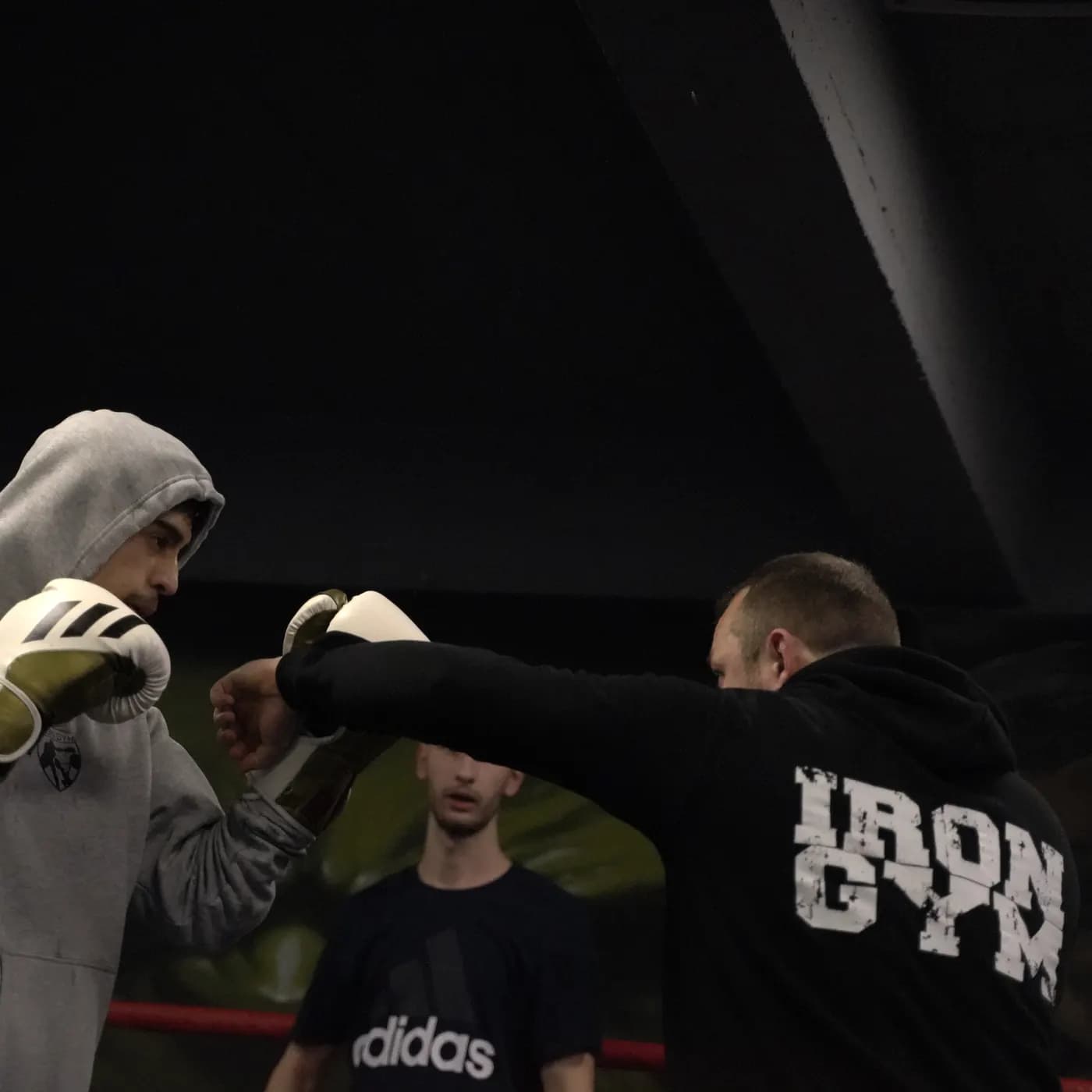 Personal Training im Boxring des Iron Gym Viersen